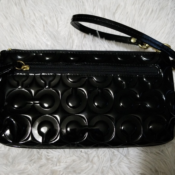 Coach  black wristlet. - Picture 4 of 4